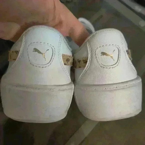 PUMA Smash Platform Leopard Women's 9 Shoes - Picture 6 of 6